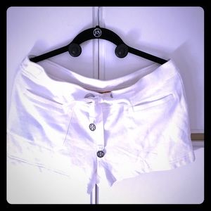 TORY BURCH Taylor shorts WHITE, Size M